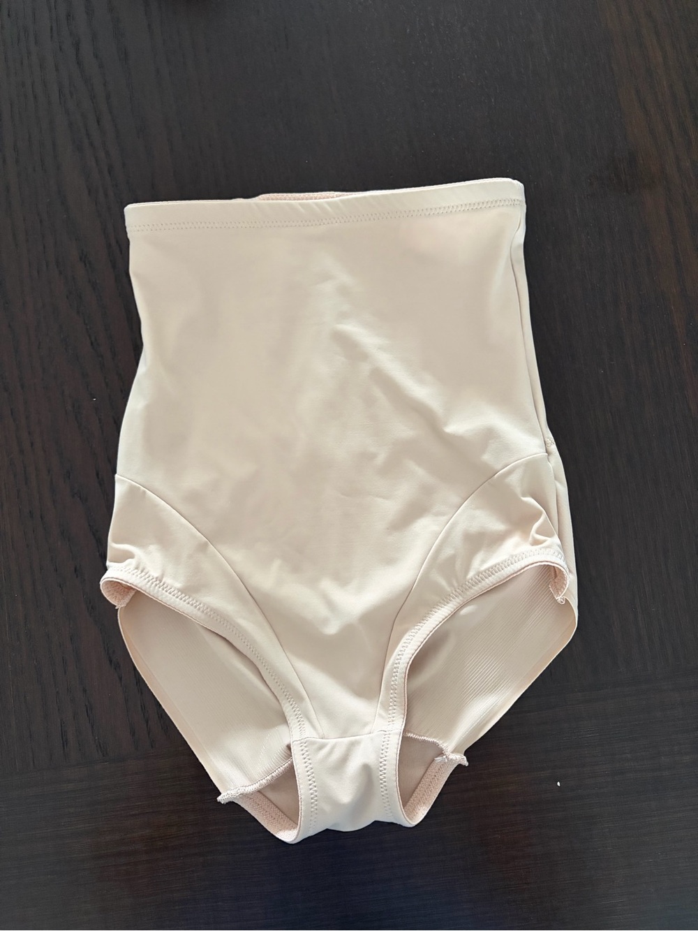 Nicole High-Waist Shapewear Briefs in Light Beige